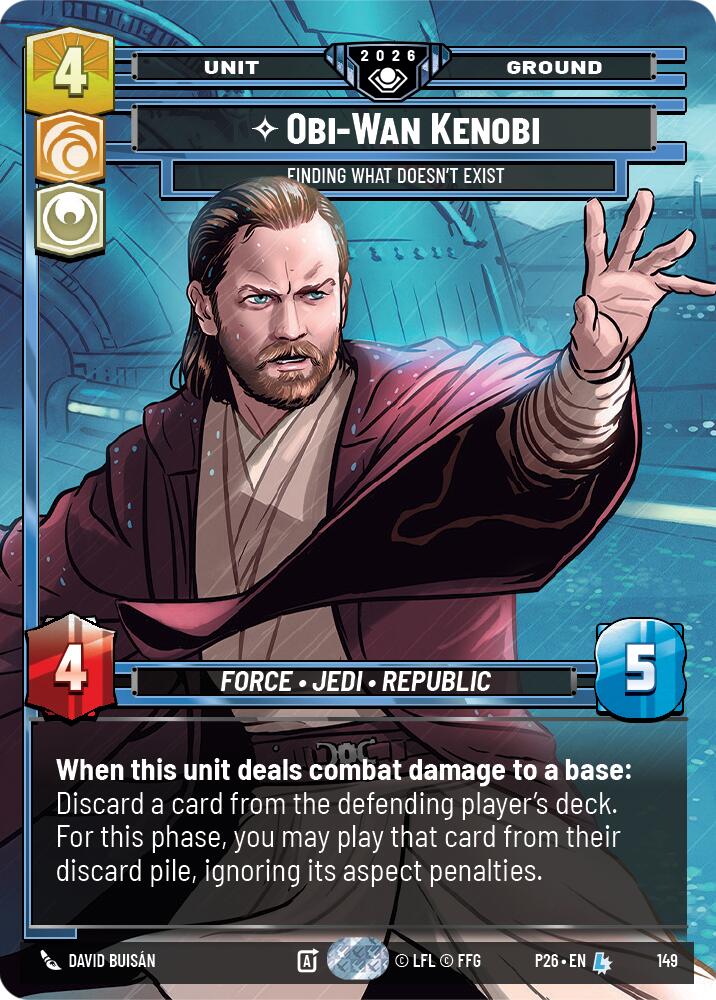 Obi-Wan Kenobi - Finding What Doesn't Exist (149) (Prize Wall) (149) [Galactic Championship 2026] | Tabernacle Games