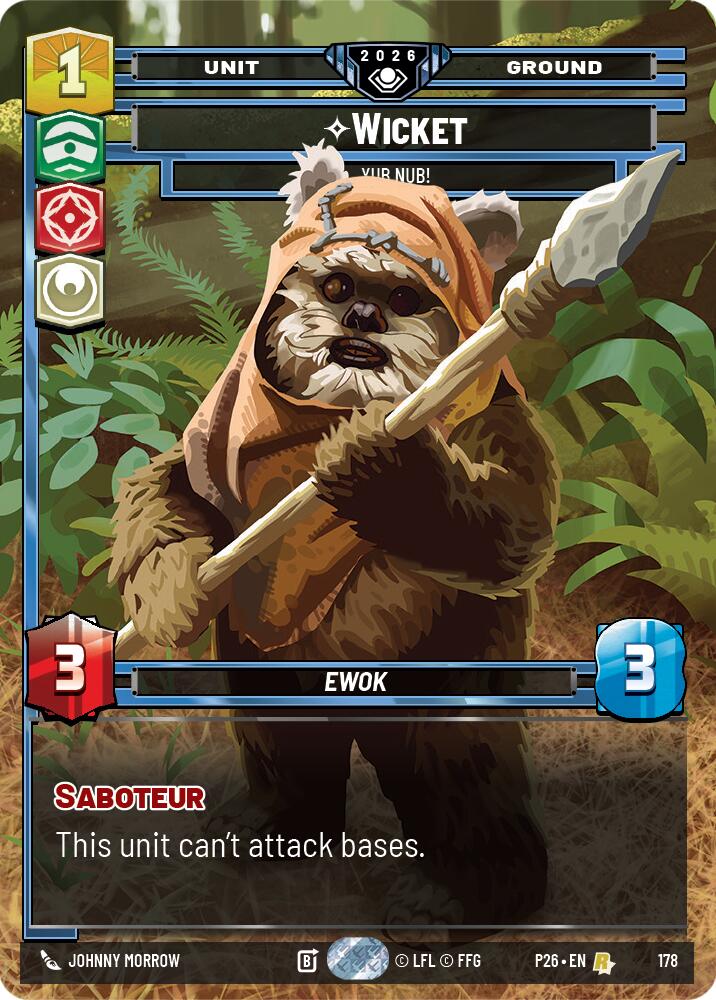 Wicket - Yub Nub! (178) (178) [Galactic Championship 2026] | Tabernacle Games