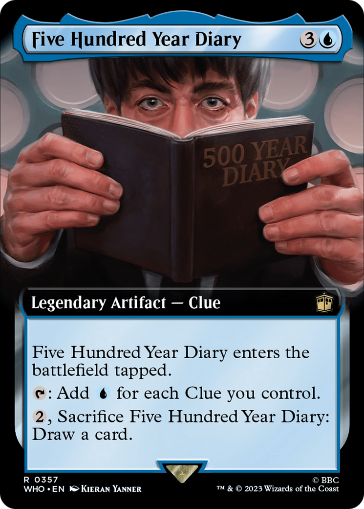 Five Hundred Year Diary (Extended Art) [Doctor Who] | Tabernacle Games