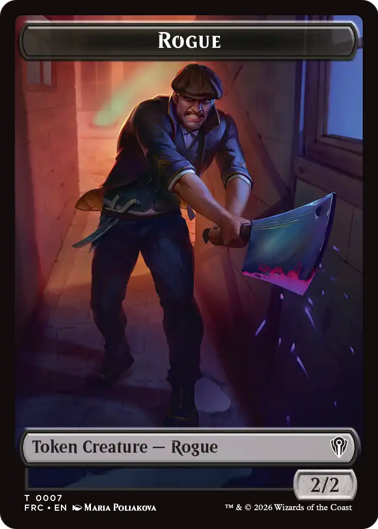 Insect // Rogue Double-Sided Token [Reality Fracture Commander Tokens] | Tabernacle Games