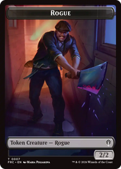Insect // Rogue Double-Sided Token [Reality Fracture Commander Tokens] | Tabernacle Games