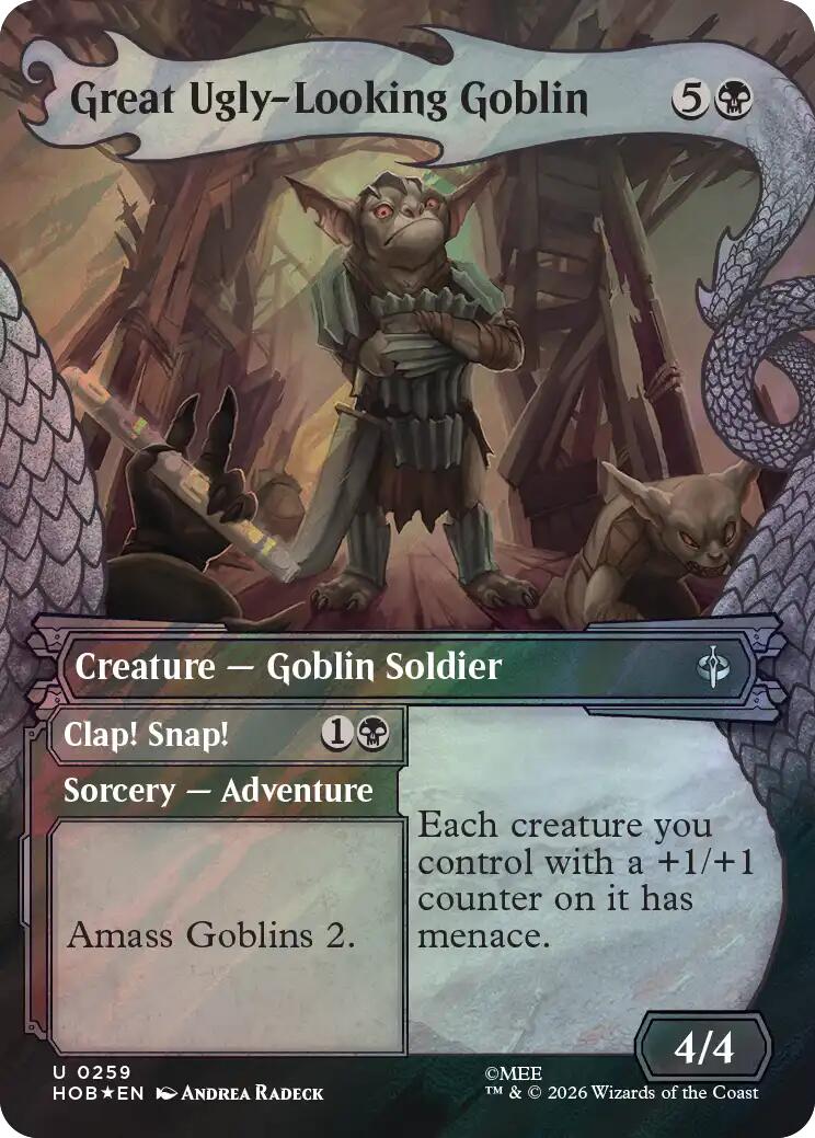 Great Ugly-Looking Goblin (Showcase) (Surge Foil) [The Hobbit] | Tabernacle Games