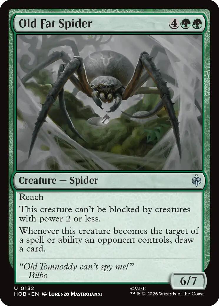 Old Fat Spider [The Hobbit] | Tabernacle Games