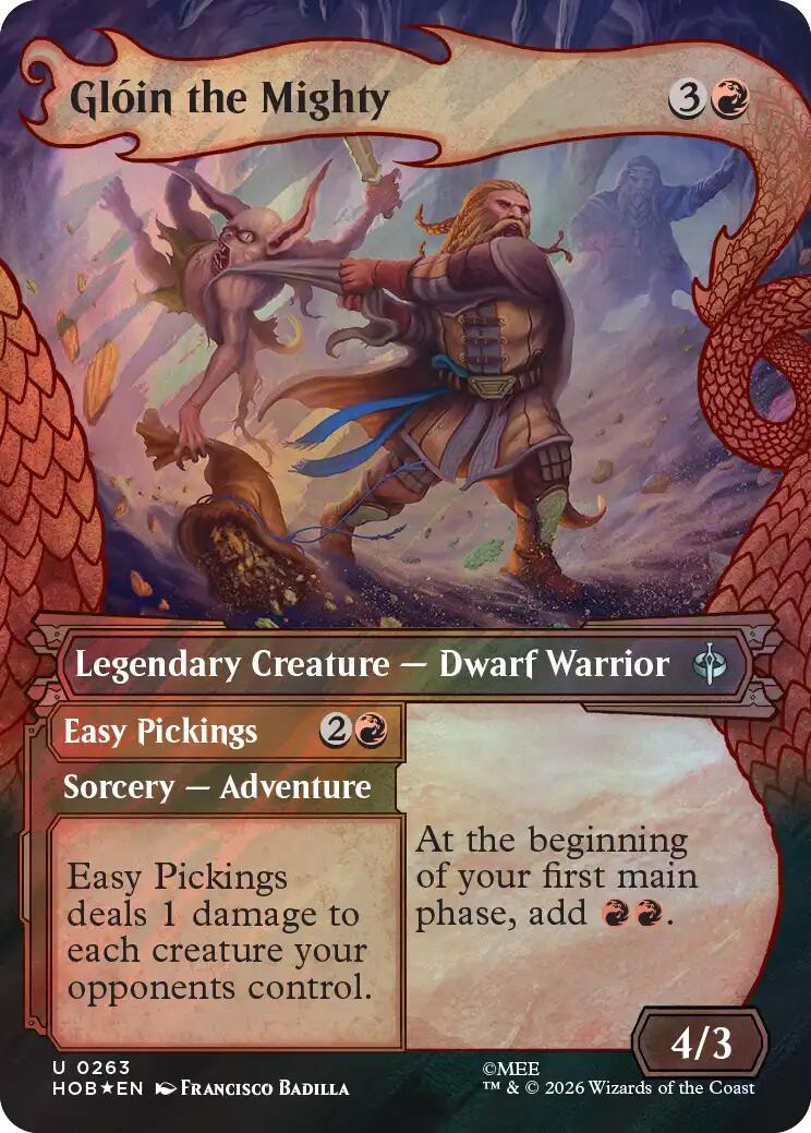 Gloin the Mighty (Showcase) (Surge Foil) [The Hobbit] | Tabernacle Games