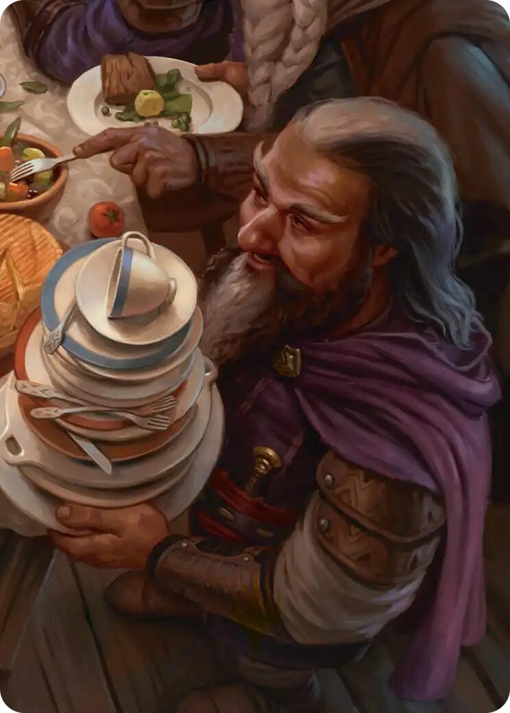 Ori, Plate Stacker Art Card (6/12) [The Hobbit Art Series] | Tabernacle Games