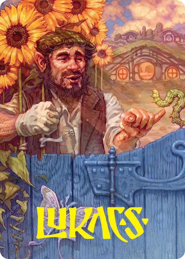 The Gaffer Art Card (Gold-Stamped Signature) [The Hobbit Art Series] | Tabernacle Games