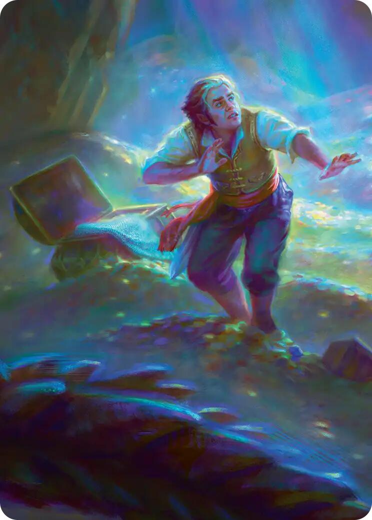 Bilbo's Burglaring Art Card (10/12) [The Hobbit Art Series] | Tabernacle Games