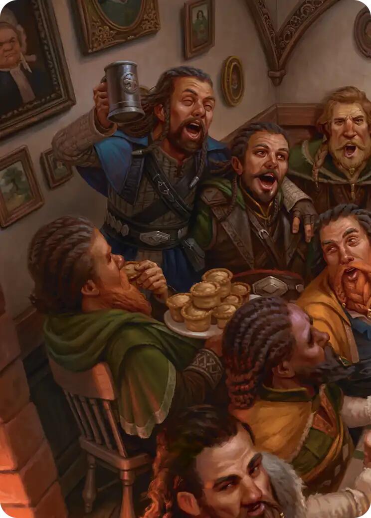 Fili and Kili, Joyous Art Card (1/12) [The Hobbit Art Series] | Tabernacle Games