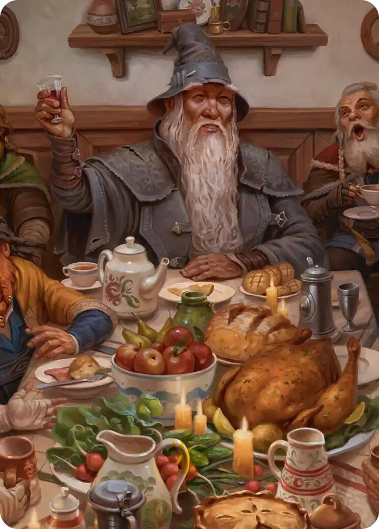 Gandalf, Party Guest Art Card (2/12) [The Hobbit Art Series] | Tabernacle Games