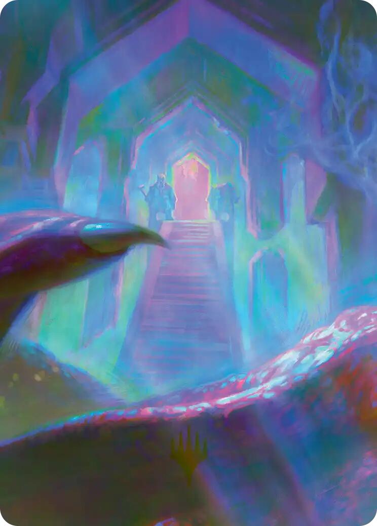 Dragon-Cursed Halls Art Card (8/12) [The Hobbit Art Series] | Tabernacle Games