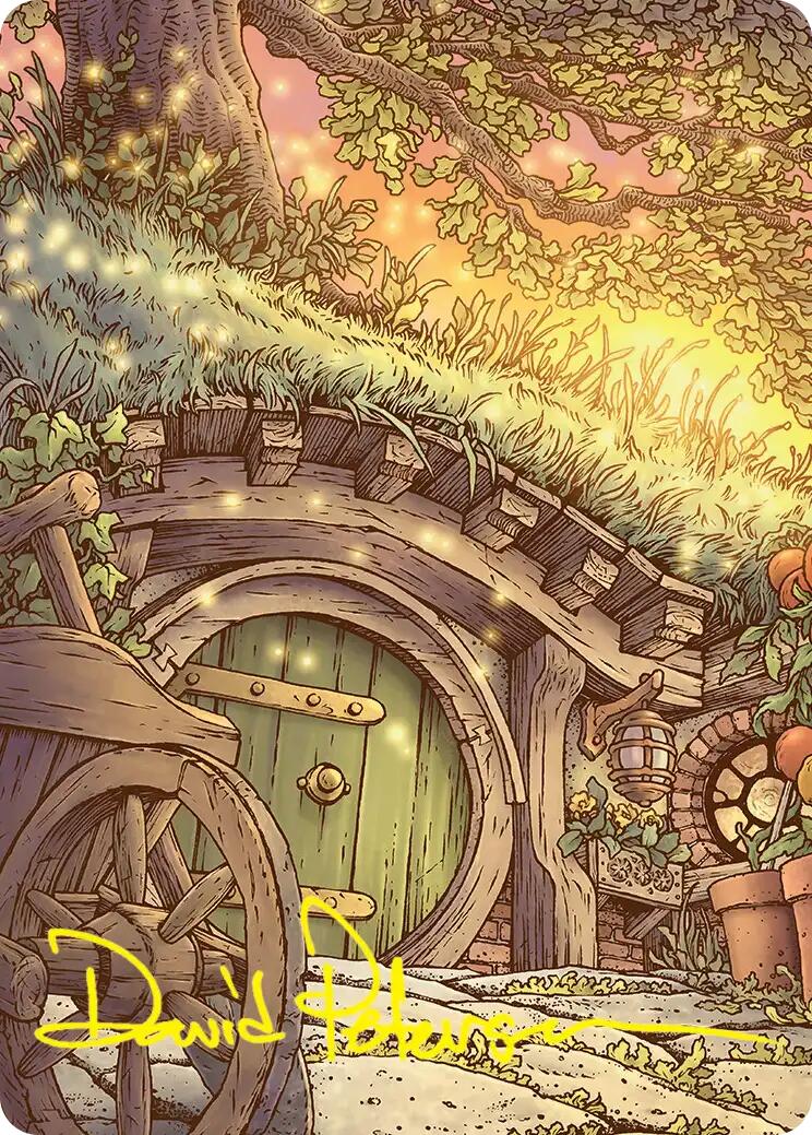 Plains (Summer) Art Card (Gold-Stamped Signature) [The Hobbit Art Series] | Tabernacle Games