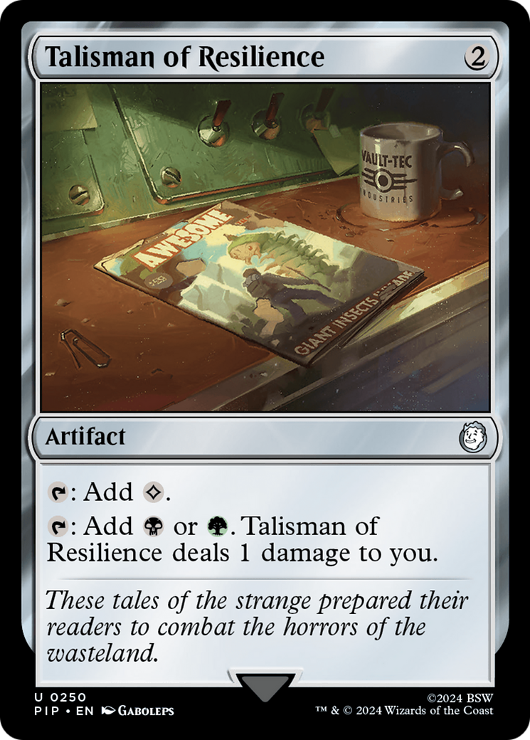 Talisman of Resilience [Fallout] | Tabernacle Games