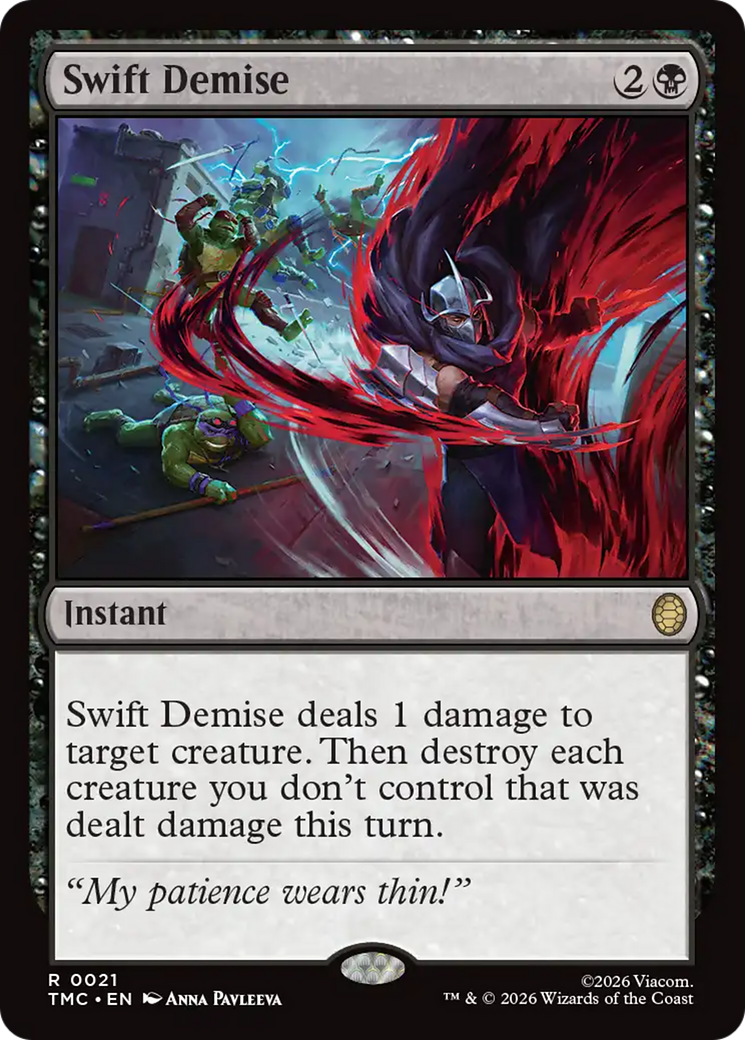 Swift Demise [Teenage Mutant Ninja Turtles Commander] | Tabernacle Games