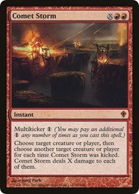 Comet Storm (Oversized) [Oversize Cards] | Tabernacle Games