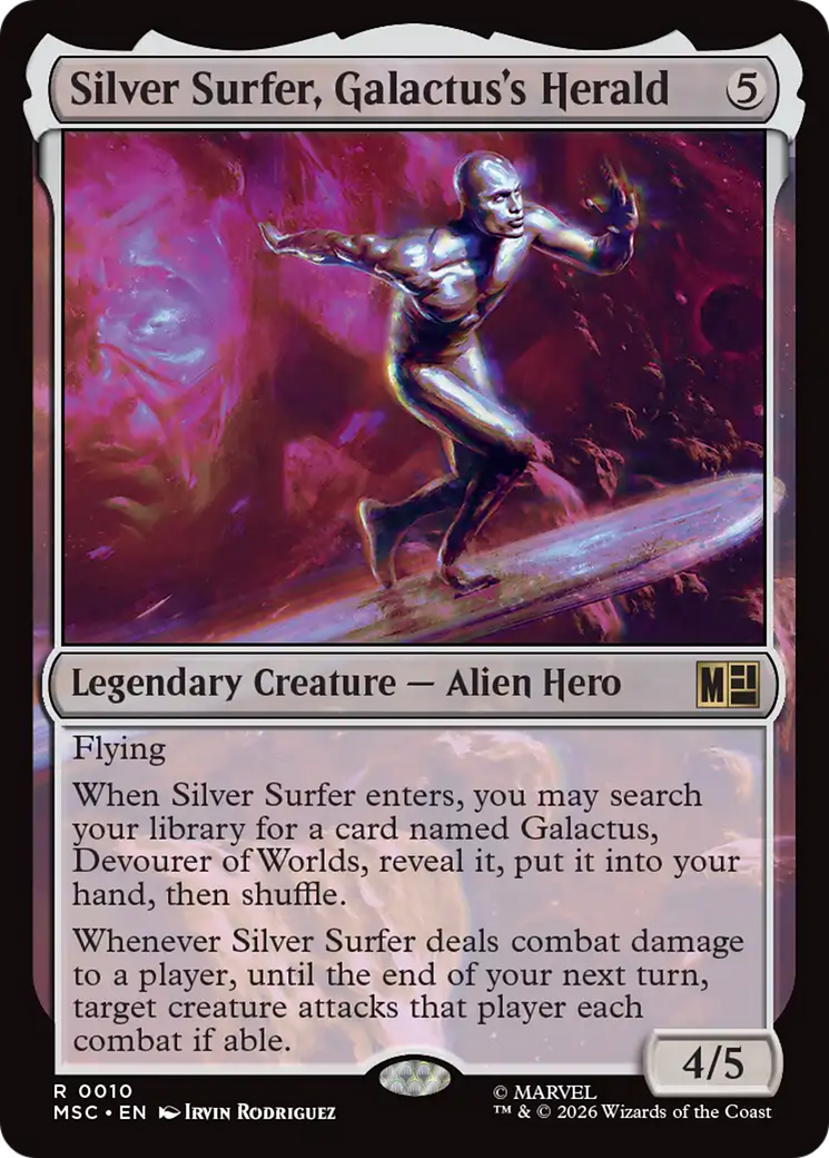 Silver Surfer, Galactus's Herald [Marvel Super Heroes Commander] | Tabernacle Games