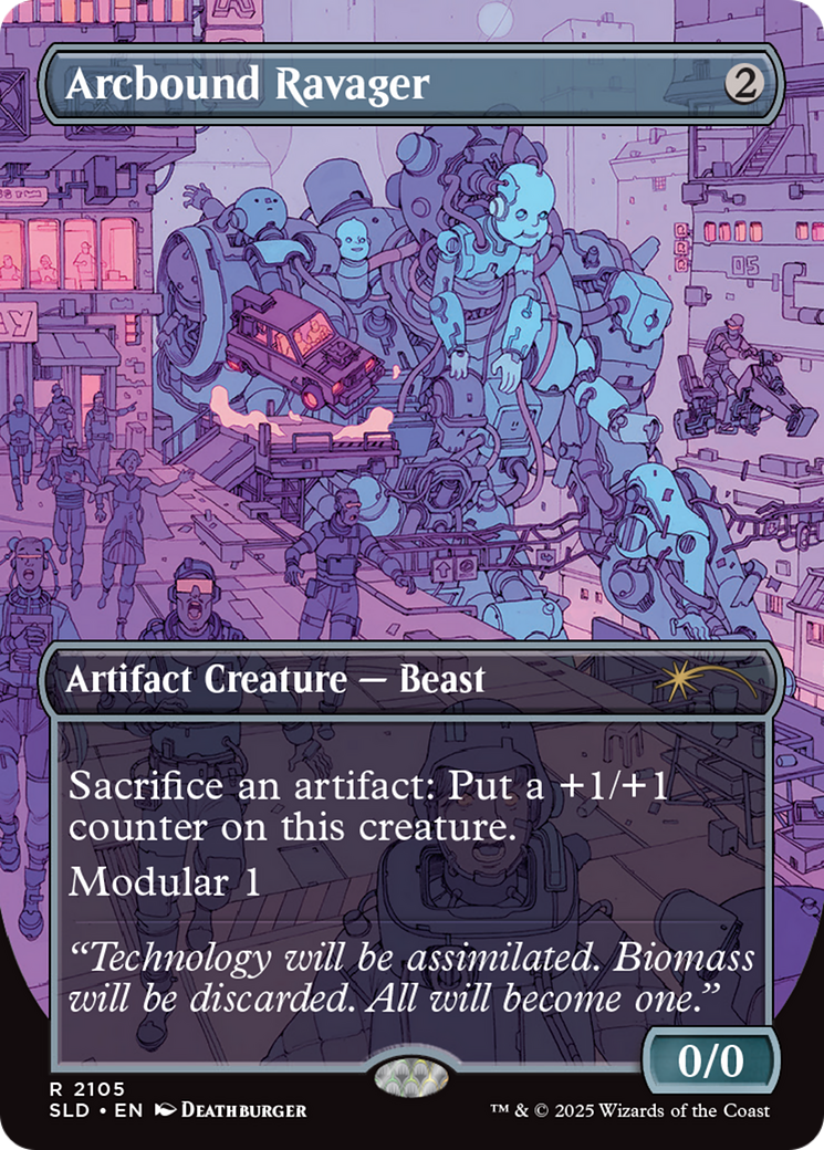 Arcbound Ravager (2105) (Galaxy Foil) [Secret Lair Drop Series] | Tabernacle Games