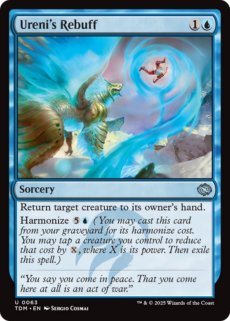 Ureni's Rebuff [Tarkir: Dragonstorm] | Tabernacle Games