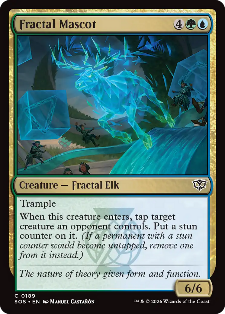 Fractal Mascot [Secrets of Strixhaven] | Tabernacle Games