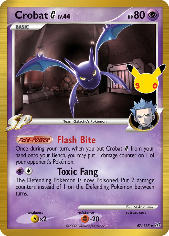 Crobat G (47/127) [Mega Evolution: 30th Celebration Classic Collection] | Maze of Fitzroy