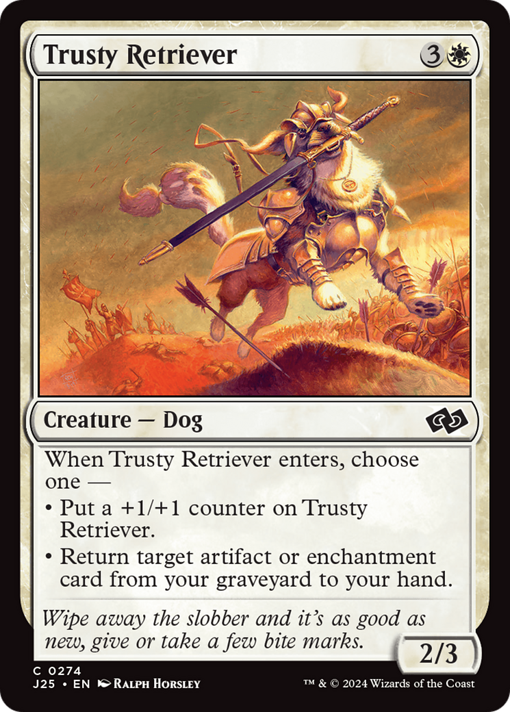 Trusty Retriever [Foundations Jumpstart] | Tabernacle Games