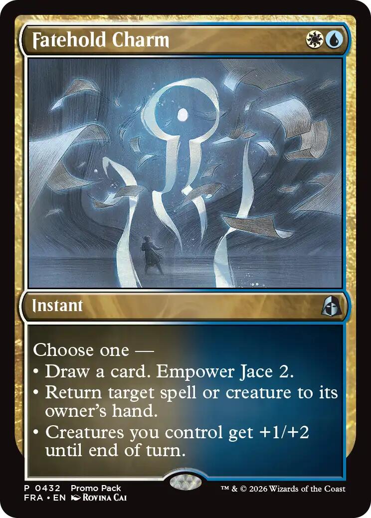 Fatehold Charm [Reality Fracture Promos] | Tabernacle Games