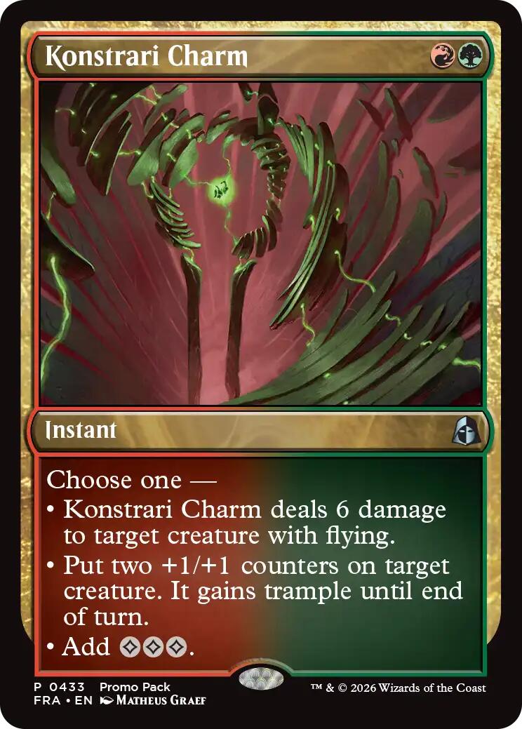 Konstrari Charm [Reality Fracture Promos] | Tabernacle Games