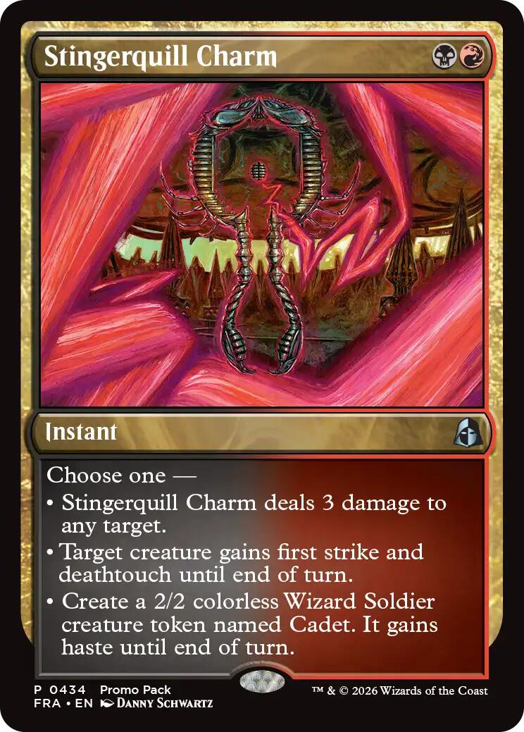 Stingerquill Charm [Reality Fracture Promos] | Tabernacle Games