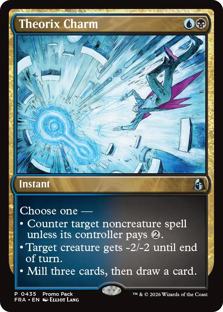 Theorix Charm [Reality Fracture Promos] | Tabernacle Games