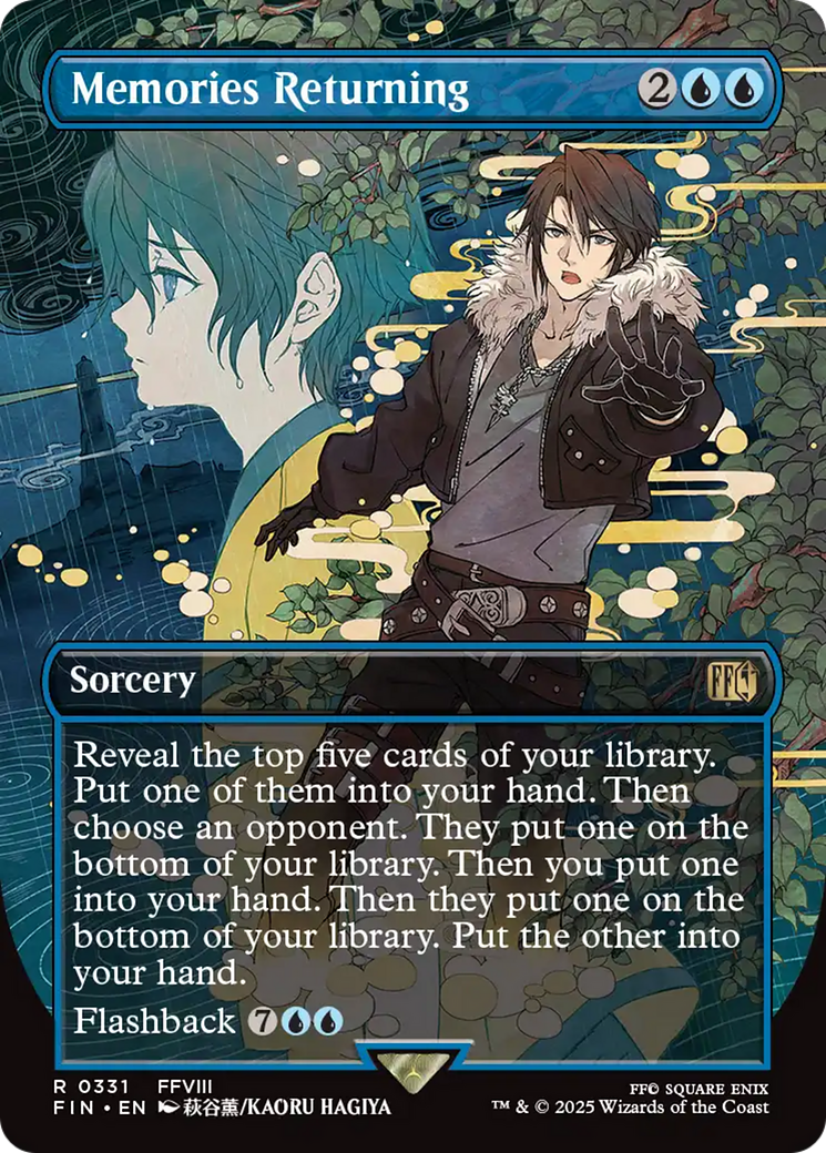 Memories Returning (Borderless) [FINAL FANTASY] | Tabernacle Games