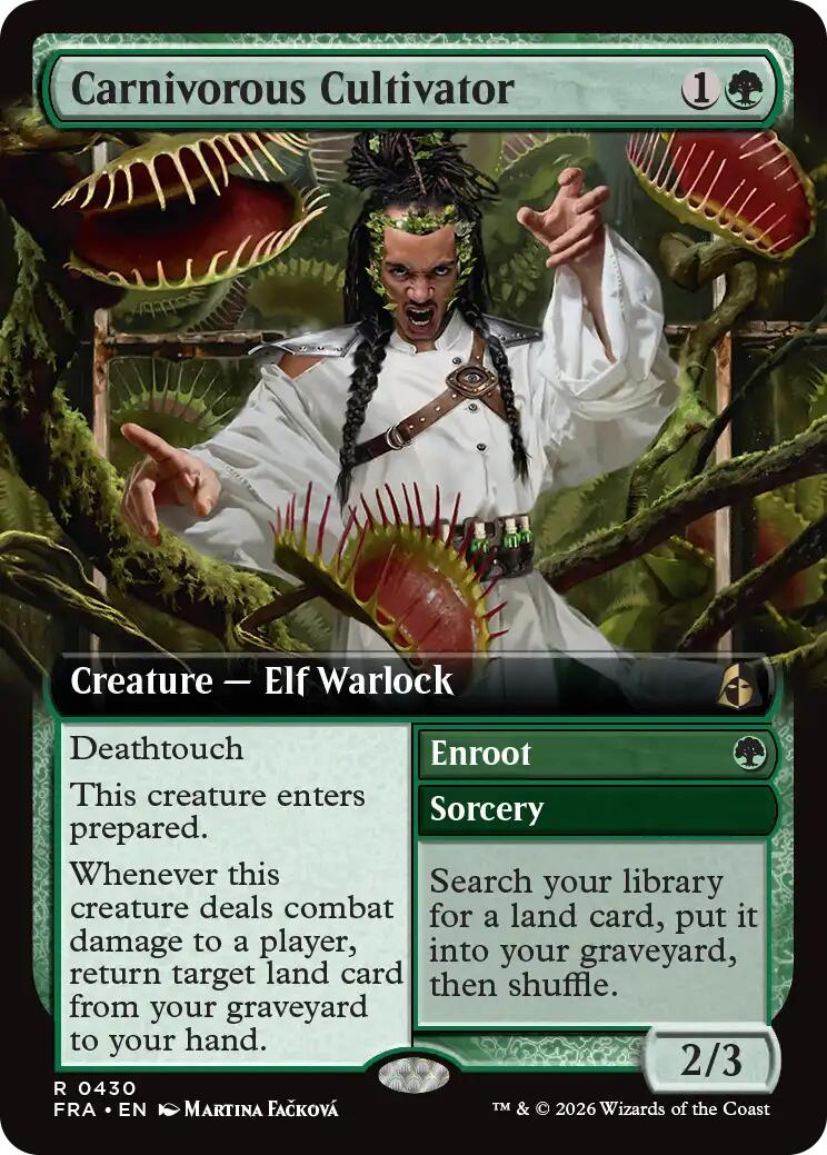 Carnivorous Cultivator (Extended Art) [Reality Fracture] | Maze of Fitzroy