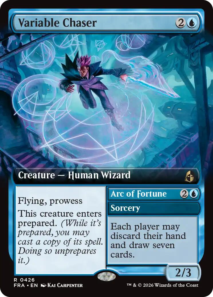 Variable Chaser (Extended Art) [Reality Fracture] | Tabernacle Games