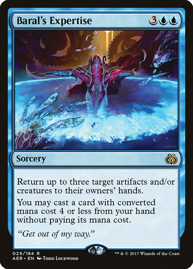 Baral's Expertise [Aether Revolt] | Tabernacle Games