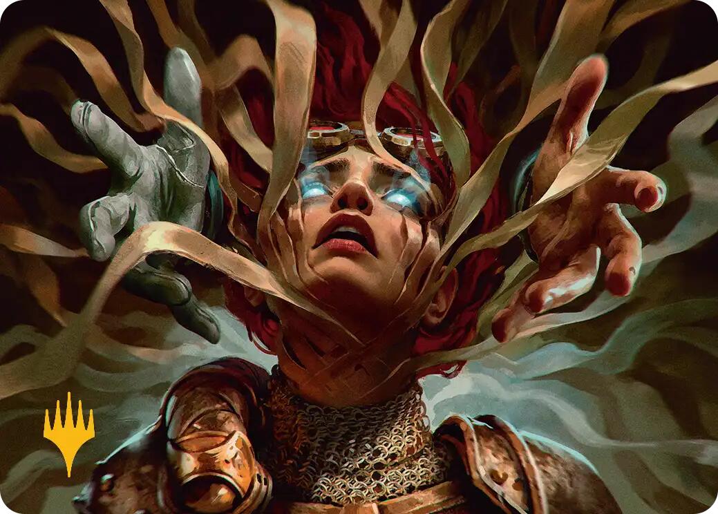 Countersculpt Art Card (Gold-Stamped) [Reality Fracture Art Series] | Tabernacle Games