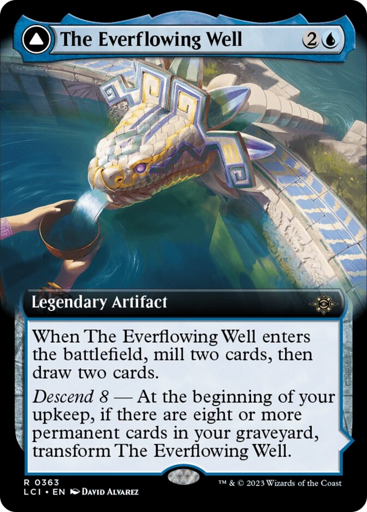 The Everflowing Well // The Myriad Pools (Extended Art) [The Lost Caverns of Ixalan] | Maze of Fitzroy