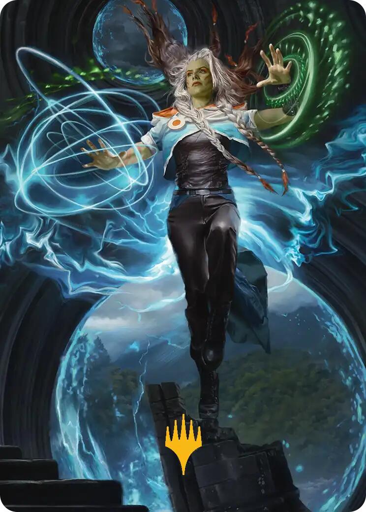 Tam, the Possibility Art Card (Gold-Stamped) [Reality Fracture Art Series] | Tabernacle Games