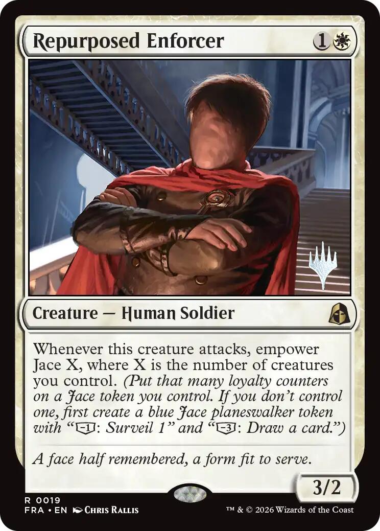 Repurposed Enforcer [Reality Fracture Promos] | Tabernacle Games