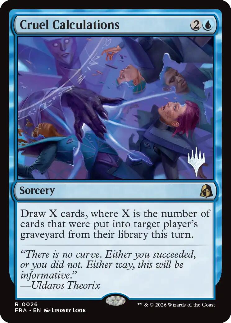 Cruel Calculations [Reality Fracture Promos] | Tabernacle Games
