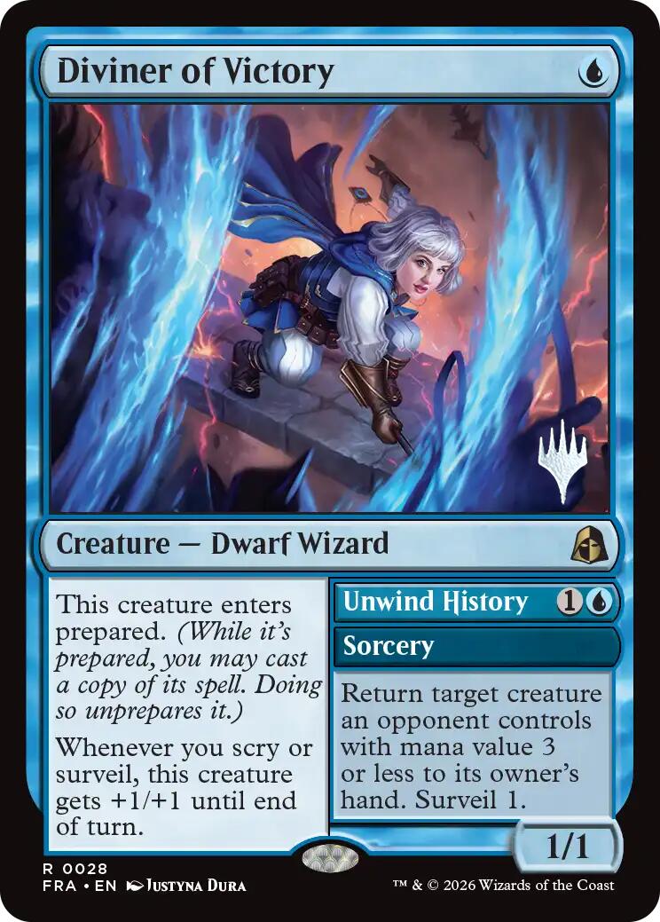 Diviner of Victory [Reality Fracture Promos] | Tabernacle Games