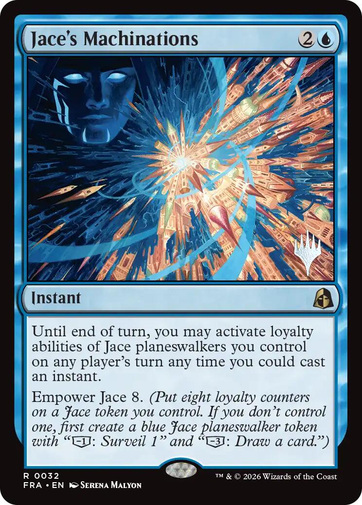 Jace's Machinations [Reality Fracture Promos] | Tabernacle Games