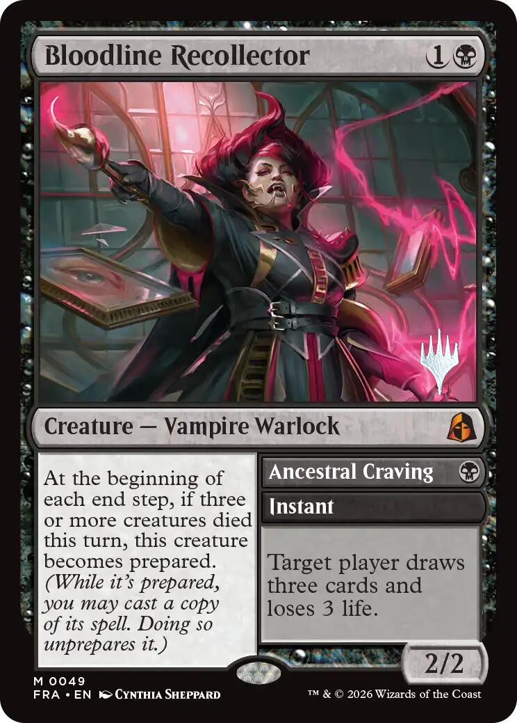 Bloodline Recollector [Reality Fracture Promos] | Tabernacle Games