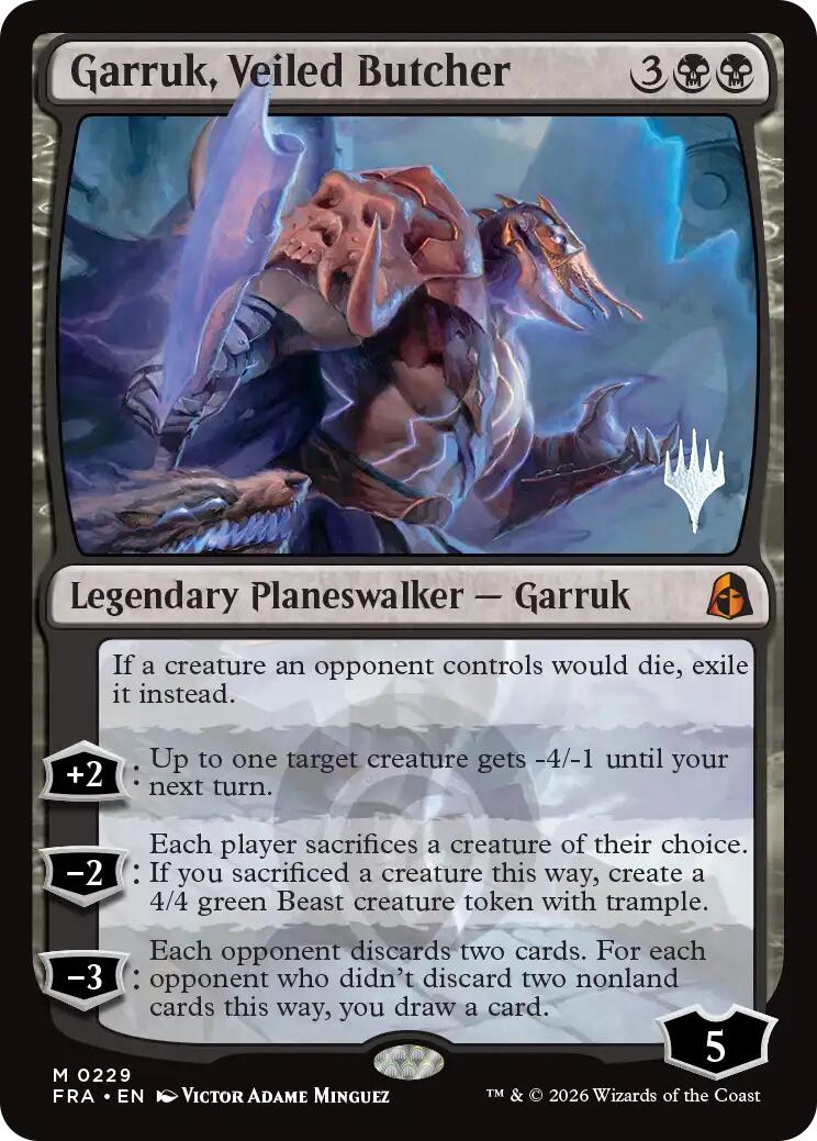 Garruk, Veiled Butcher [Reality Fracture Promos] | Tabernacle Games