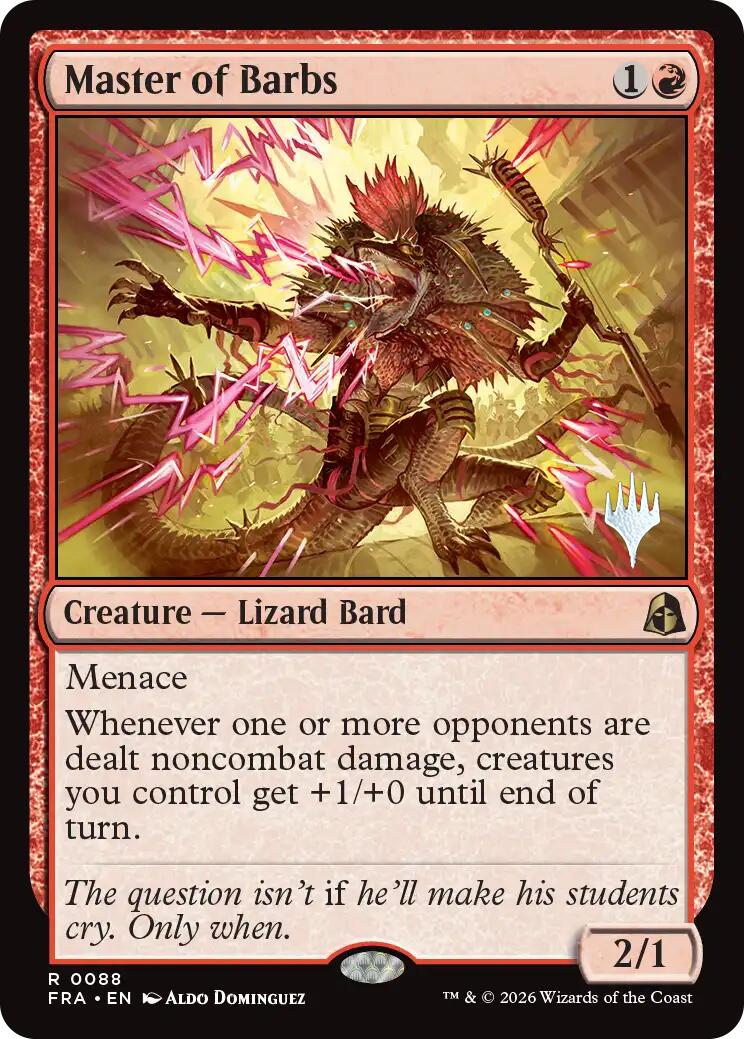 Master of Barbs [Reality Fracture Promos] | Tabernacle Games