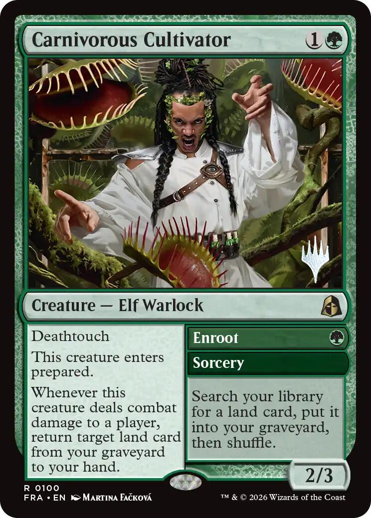 Carnivorous Cultivator [Reality Fracture Promos] | Tabernacle Games