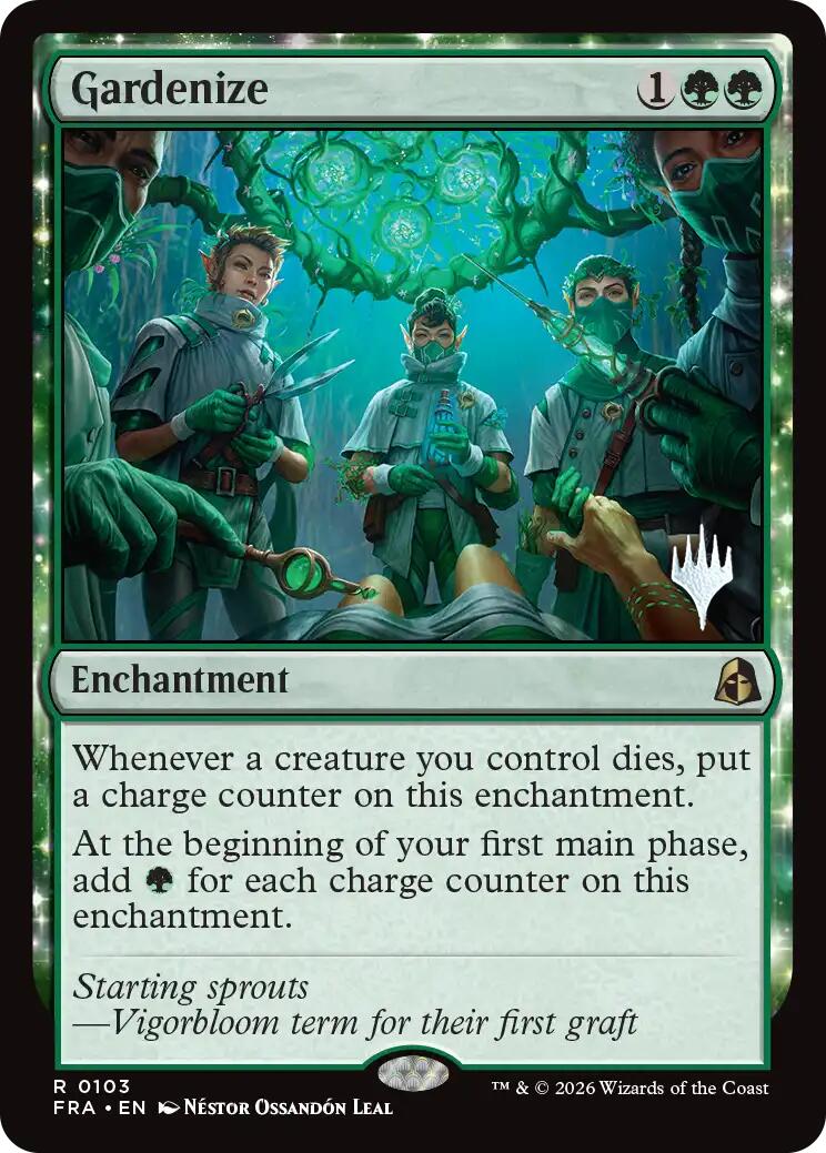 Gardenize [Reality Fracture Promos] | Tabernacle Games