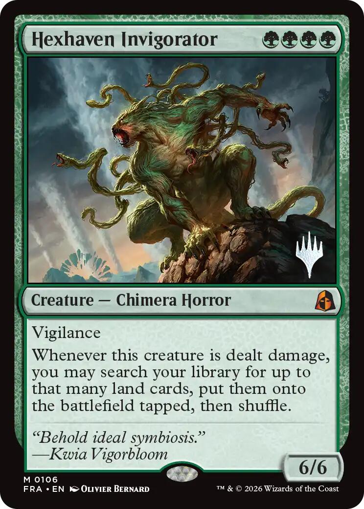 Hexhaven Invigorator [Reality Fracture Promos] | Tabernacle Games