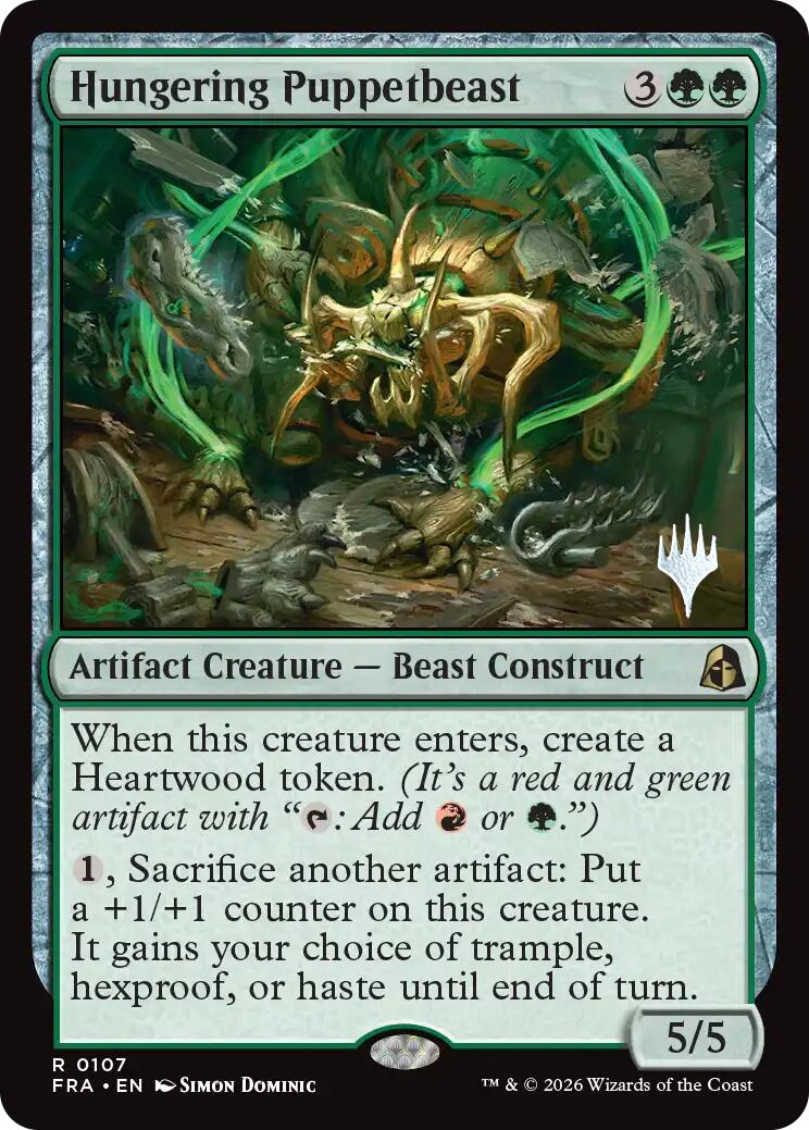 Hungering Puppetbeast [Reality Fracture Promos] | Tabernacle Games