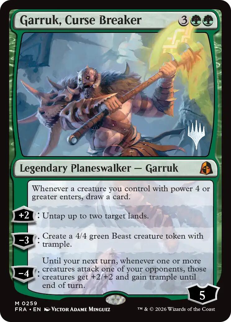 Garruk, Curse Breaker [Reality Fracture Promos] | Tabernacle Games