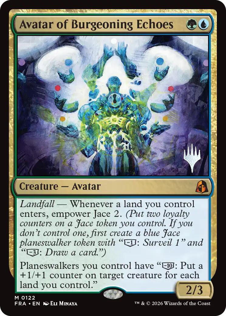 Avatar of Burgeoning Echoes [Reality Fracture Promos] | Tabernacle Games