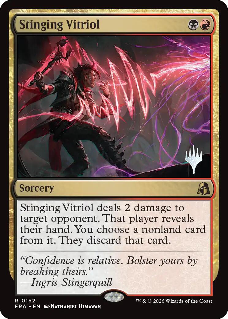 Stinging Vitriol [Reality Fracture Promos] | Tabernacle Games