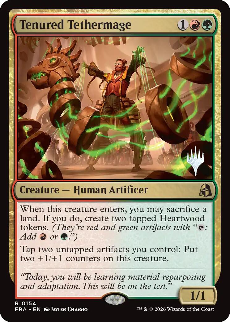 Tenured Tethermage [Reality Fracture Promos] | Tabernacle Games